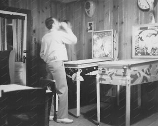 Chicago Coin Football Pinball Machine Vintage 8x10 Reprint Of Old Photo