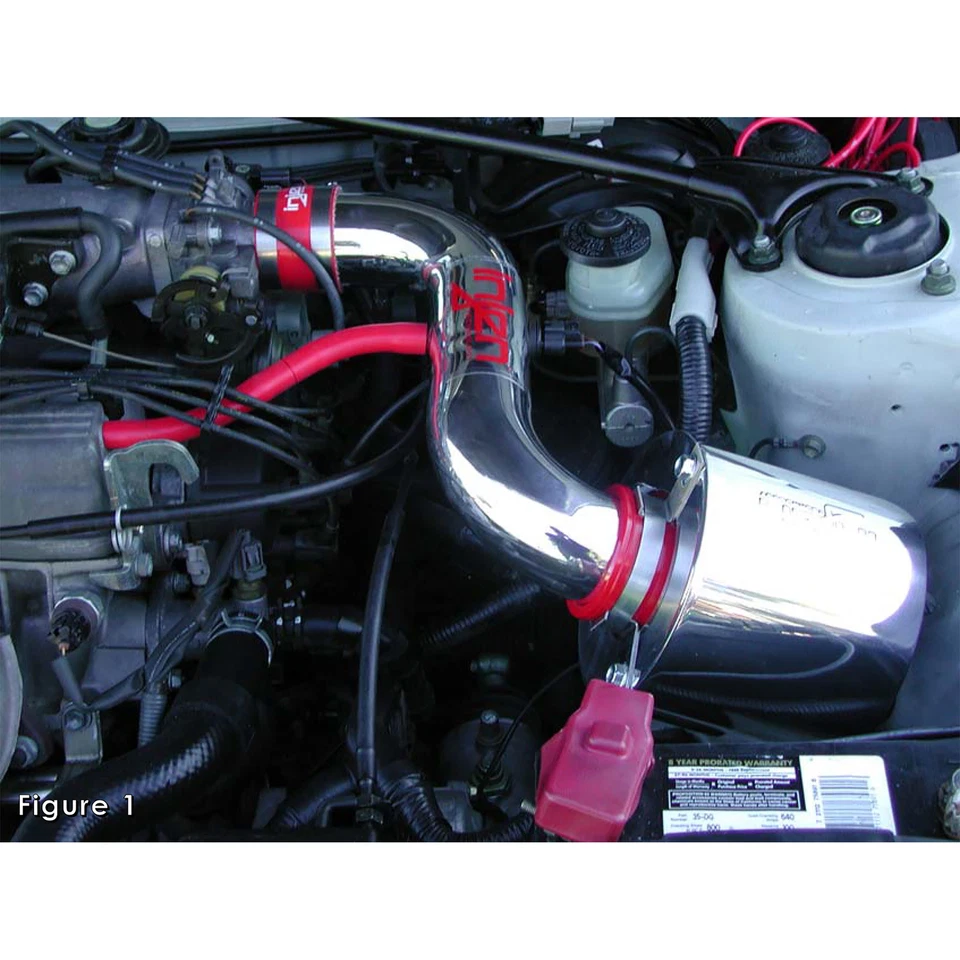 Sistema de entrada de ar frio de alumínio Injen IS2040BLK para 94-99 Toyota Celica GT 2.2L - Imagem 3 de 4