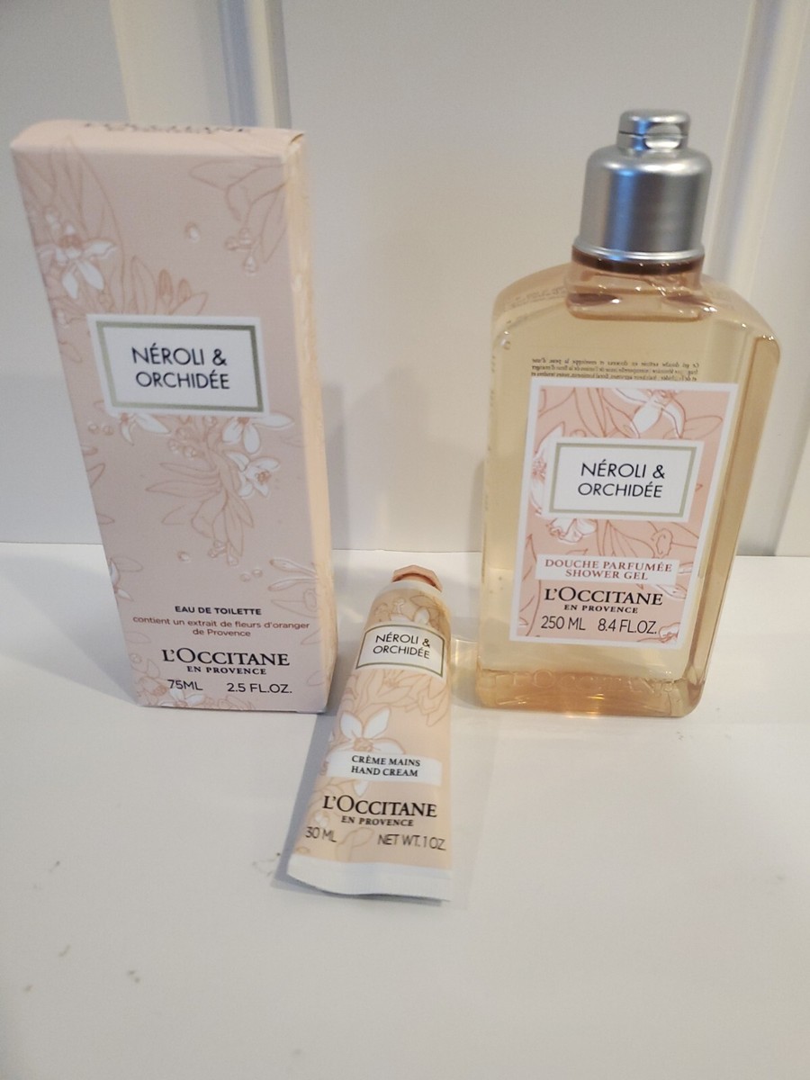 L'Occitane Neroli & Orchidee 3 Piece Gift Set From Aix-En