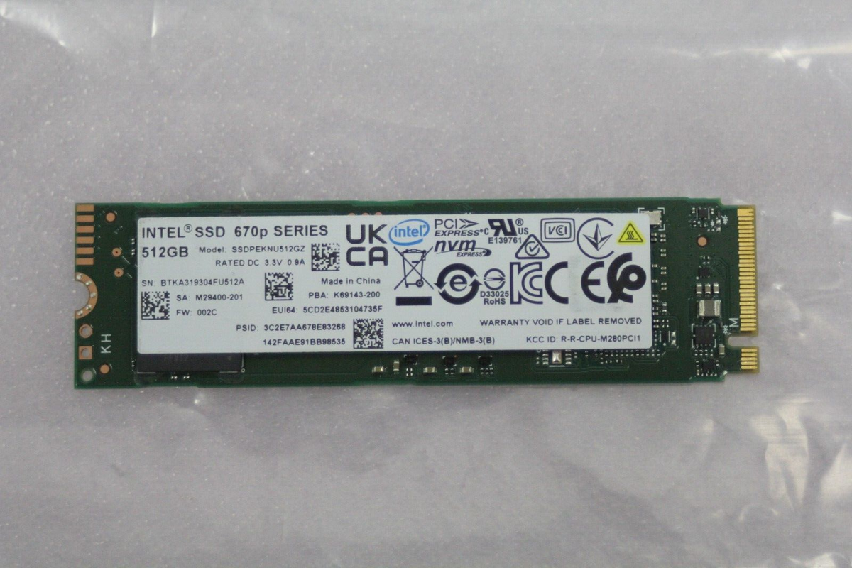 Lenovo Micron Micron 2200s Nvme 512gb Ssd Dell 7400 Micron 512GB