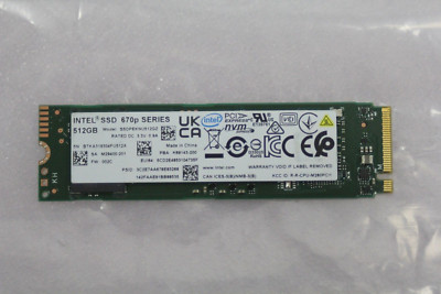 Intel 670p Series 512GB M.2 NVMe PCIe SSD (SSDPEKNU512GZ) | eBay