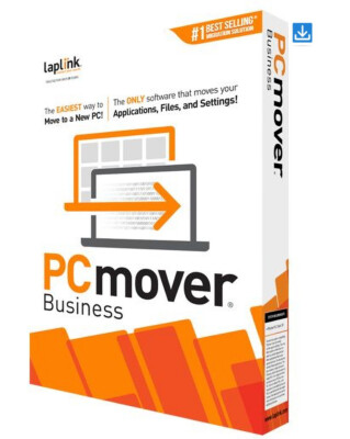 Laplink PCmover Business Standard|1 Dauerlizenz(2 PCs)|Key schnell per eMail|ESD
