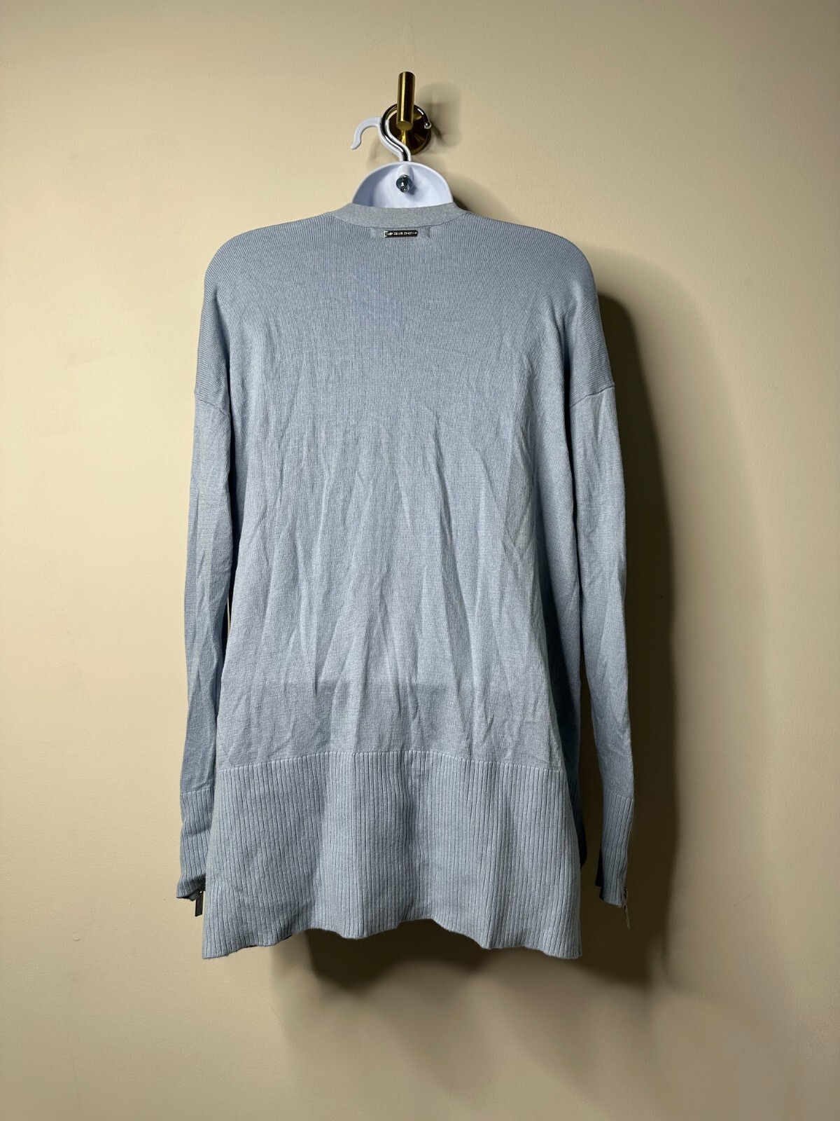 MICHAEL Michael Kors Baby Blue Open Front Cardigan Sm… Gem