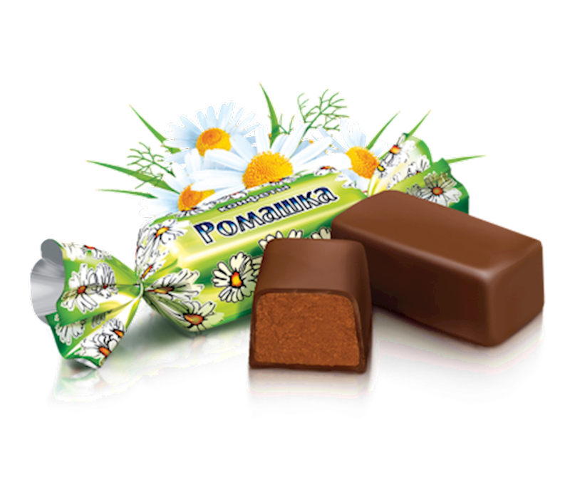 Ukrainian Louisville-Jefferson Max 45% OFF County Mall Sweets ROSHEN Chocolate Candy 1lb Romashka 453 Ромашка