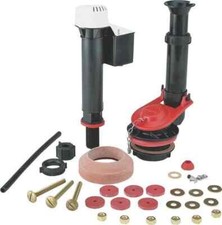 NEW KORKY 4010PK UNIVERSAL COMPLETE TOILET FILL VALVE FLAPPER FULL KIT 6182679