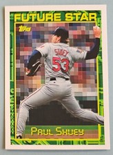 1994 Topps Traded Paul Shuey #78T Future Star Cleveland Indians Baseball Card