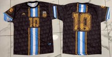 t-shirt maglietta figli del vesuvio argentina fan di maradona napoli  maglia