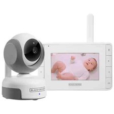 BLACK  DECKER 4.3" Digital Video Baby Monitor With Pan Tilt Zoom Camera -Nib  