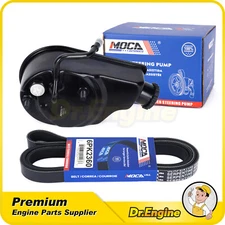 Power Steering Pump Serpentine Belt fit Chevrolet Tahoe Suburban 1500 GMC Yukon 