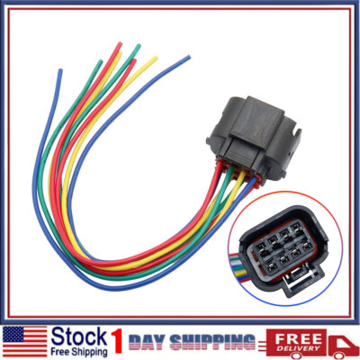 LED Halogen Headlight Harness Connector Wiring Plug Fits 11-15 Hyundai Elantra