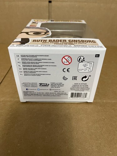 Ruth Bader Ginsburg American History #45 Funko Pop Icons - Picture 6 of 6