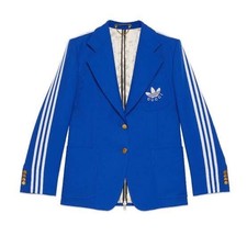 Gucci X Adidas Fluid Drill Blazer Jacket - Bnwt - Rrp$5,100 Usd + Tax