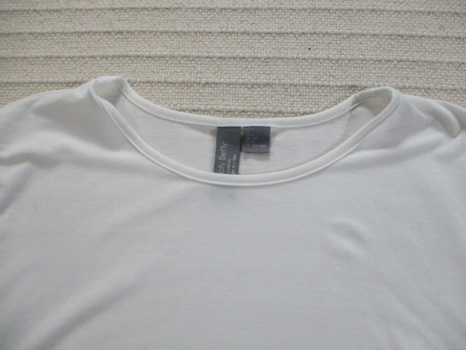 sweaty-betty long sleeve high low crew neck stretch solid shirt
