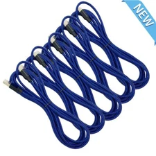 5 Pack Fast Charger Cable Heavy Duty For iPhone 14 13 12 11 XR 8 7 Charging Cord