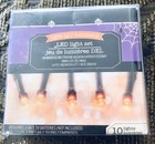 NEW! LED Halloween Orange Halloween Lights for Seasonal Decor  BRAND NEW 10 ligh