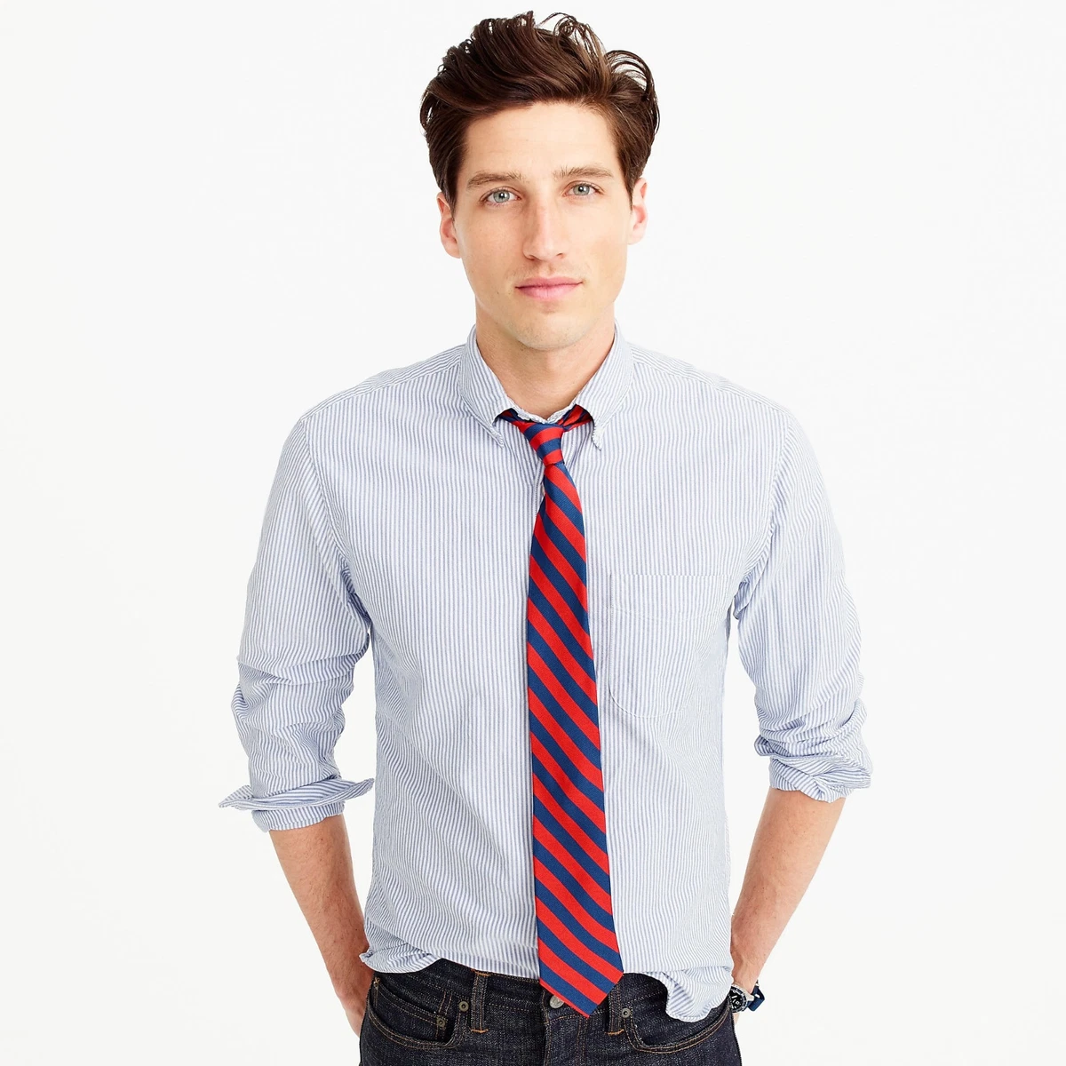 J crew slim fit oxford 2025