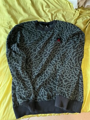 Sweatshirt Vintage Jordan Elephant Print