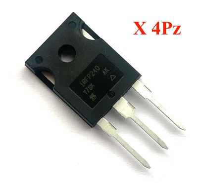IRFP 240 TRANSISTOR N MOSFET 200V 20A 150W  (lotto 4pz) *** OFFERTA!!! - Bild 1 von 3