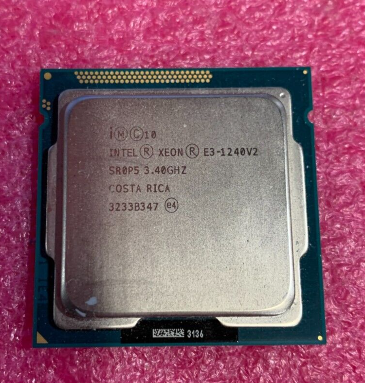 Intel Xeon E3-1240 V2 SR0P5 3.4GHz 8MB 4-Core LGA 1155 CPU | eBay