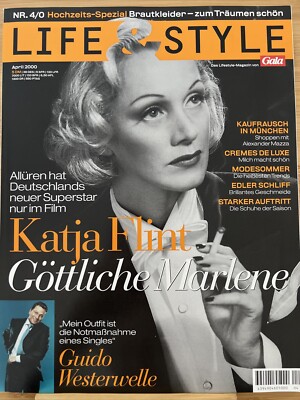 Gala Life & Style 4/2000 Katja Flint Marlene Milla Jovovich Bäumer Westerwelle