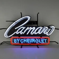 Neonetics 5CAMCH Camaro by Chevrolet Car Service Garage Neon Sign 28"x17"
