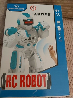 Auney Roboter Spielzeug für Kinder, Smart Programmierbare Ferngesteuerte Roboter, Infrarot RC
