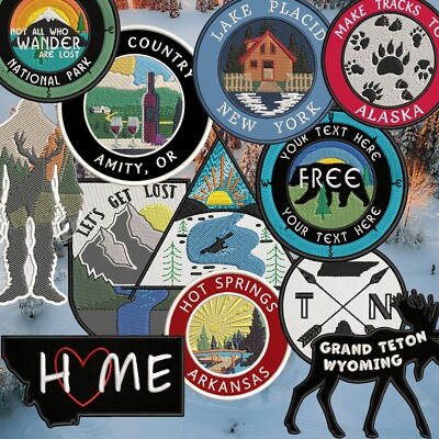 Petrified Forest National Park Embroidered Patch - Iron On