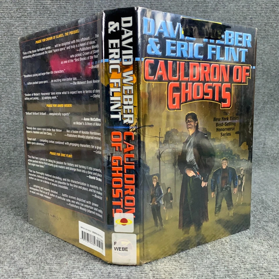 Cauldron of Ghosts David Weber Eric Flint 2014 1st Printing Hardcover DJ Sci-Fi - Image 2 of 4