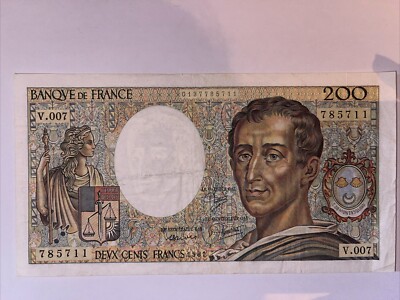 Frankreich - 200 Francs - 1981 - sehr guter Zustand - italienischer Sammler