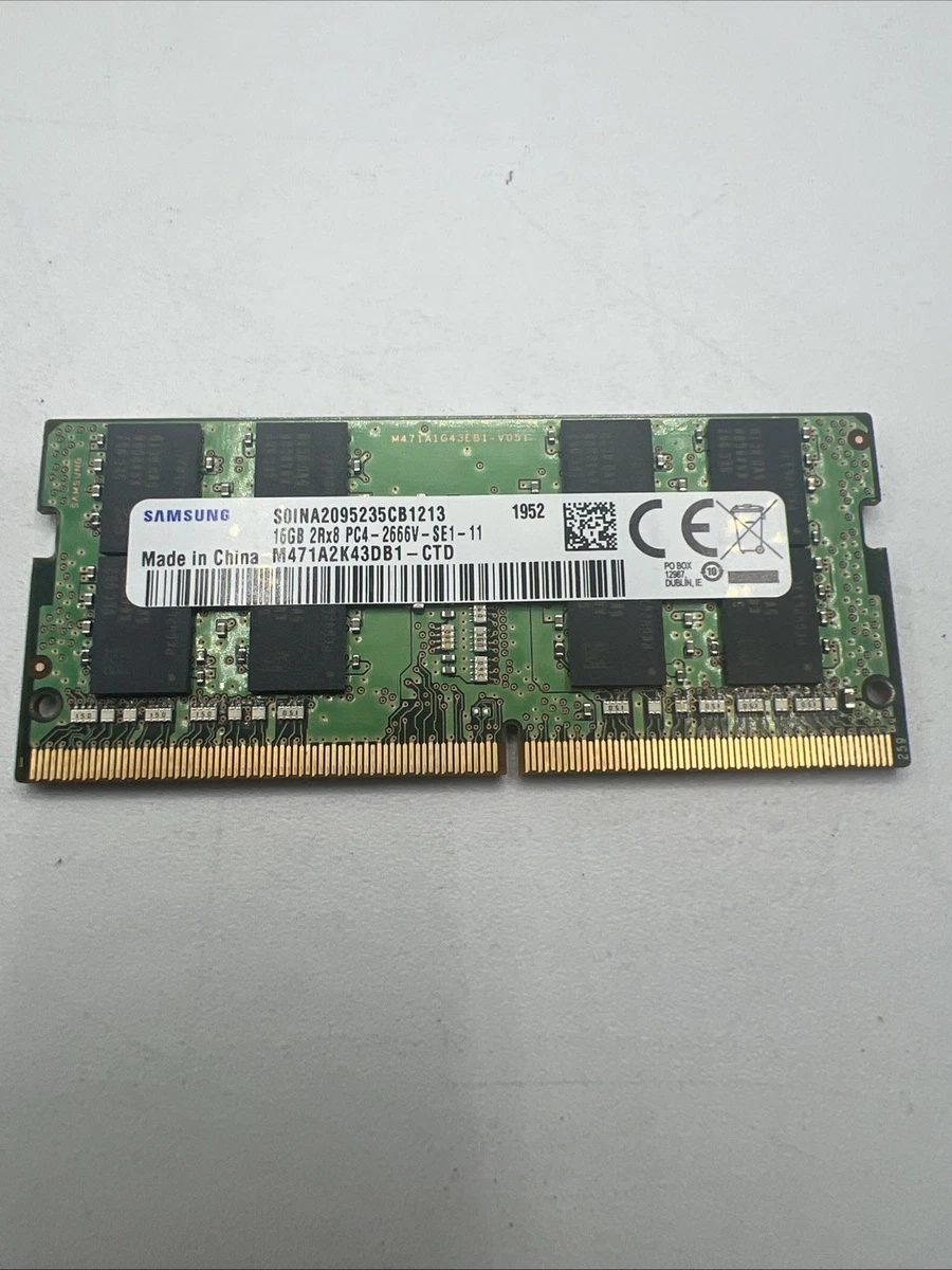 Samsung DDR4 SDRAM 16 GB Capacity per Module Memory (RAM) for sale