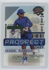 2024 Panini Prospect Edition Holo Signatures Yandel Ricardo #131 Auto 4z8