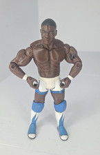 WWE Shelton Benjamin Jakks Pacific Ruthless Aggression Figure 2004 Blue White