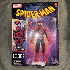 AUTHENTIC Spider-Man Retro Marvel Legends Ben Reilly 6-Inch Action Figure New