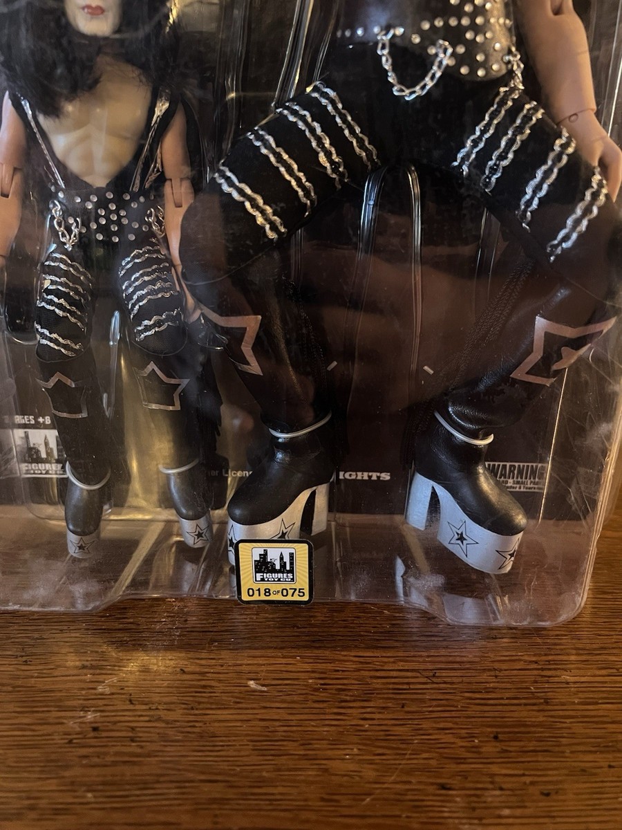 Rare KISS Sonic Boom 2 Pack 8” & 12” Action Figure Toy Co SET Of 4