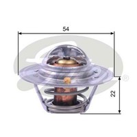 Gates Thermostat KüHlmittel TH12888G2 FüR NE11 K12 Nissan Micra E11 Note 3 16V