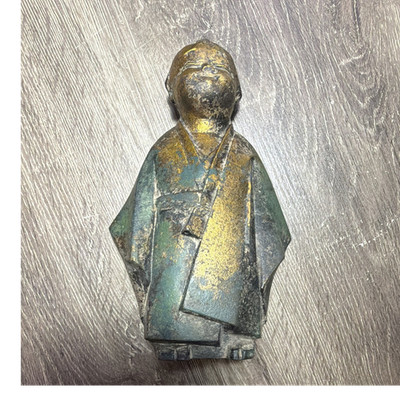 Metal Child Figurine Sculpture - People Theme - Single Piece