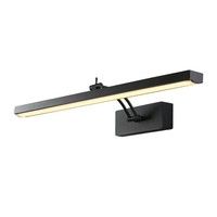 Bilderleuchte Led Schwarz 3000 K Mit Schalter B: 60,5 Cm Metall Verstellbar