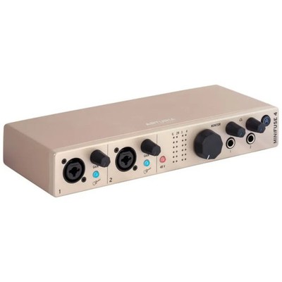 Arturia MiniFuse 4 USB-C Audio Interface - Champagne