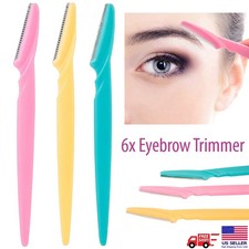 Eyebrow Razor Shaver Blade Face Hair Trimmer Makeup Beauty Dermaplaning tool 6pc