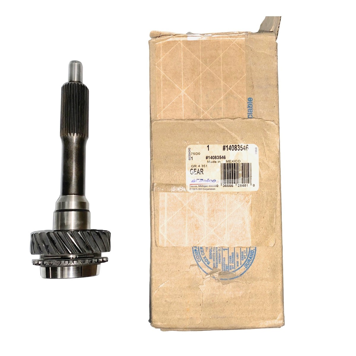 T5 Camaro NWC OE Input Shaft 26 Spline 24 teeth 83-87 V8 1352-085