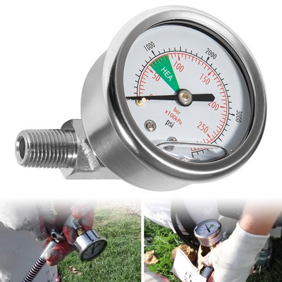 #ad 0580495 HEA Spraying Pressure Gauge Assembly for Titan Wagner Airless Sprayer $25.99