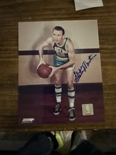 SLATER MARTIN AUTOGRAPHED LAKERS 8X10 PHOTO