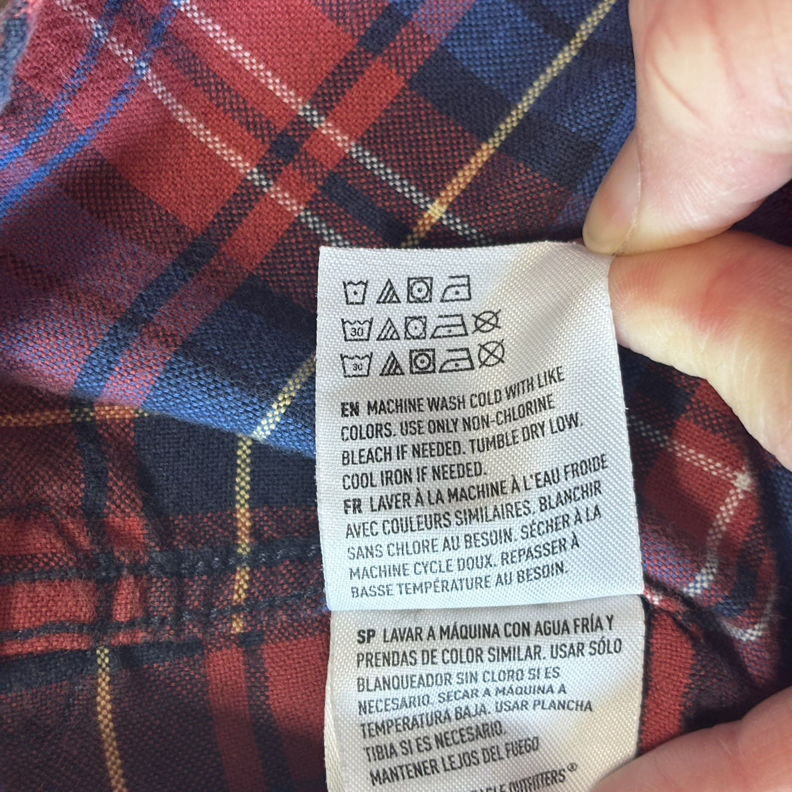 American Eagle Seriously Soft Patchwork Shirt Men… - image 9