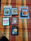 Lot of 5 Atari games 2600 Donkey Kong, Pac man, MS. JR, Raiders Lost Ark