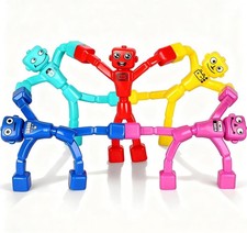 Magnetic Robot Men Fidget Toys 5PCS Sensory Travel Toy Christmas Gift