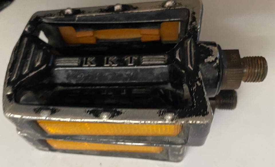 KKT AMX vintage BMX 1/2 pedals, mongoose, gt, haro, redline, hutch ...