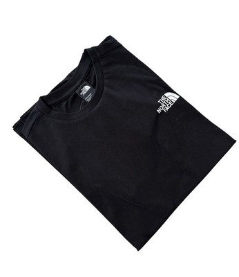 The North Face Herren T-Shirt schwarz rot Box Logo Grafik