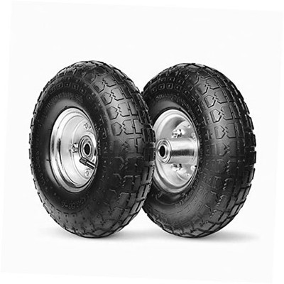 10'' Replacement Tire and Wheel - 4.10/3.50-4'' - Pneumatic Utility Tires 2