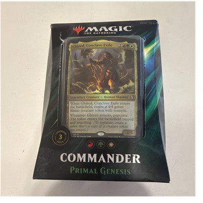 Magic: The Gathering Commander 2019 Primal Genesis 100-Card Deck Ghired EN