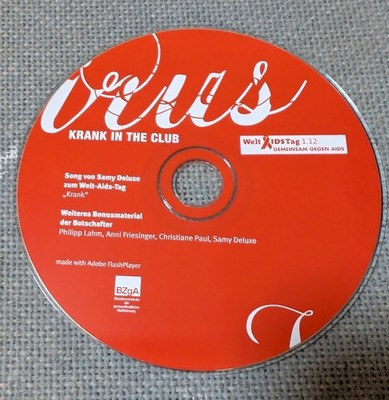 Samy Deluxe - Krank - Welt Aids Tag - Maxi CD